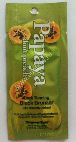 Supre Tan Papaya don’t  preach